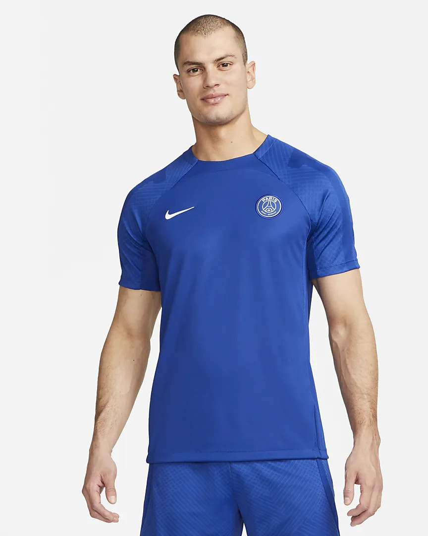 Blauw Paris Saint Germain trainingsshirt 2022-2023