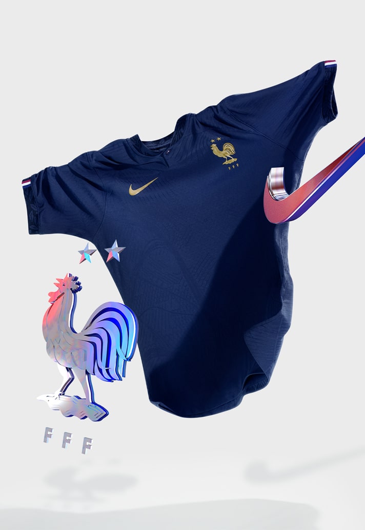 Frankrijk WK 2022 thuisshirt
