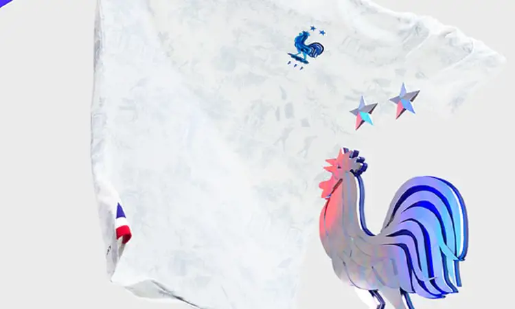 Frankrijk uitshirt 2022-2023