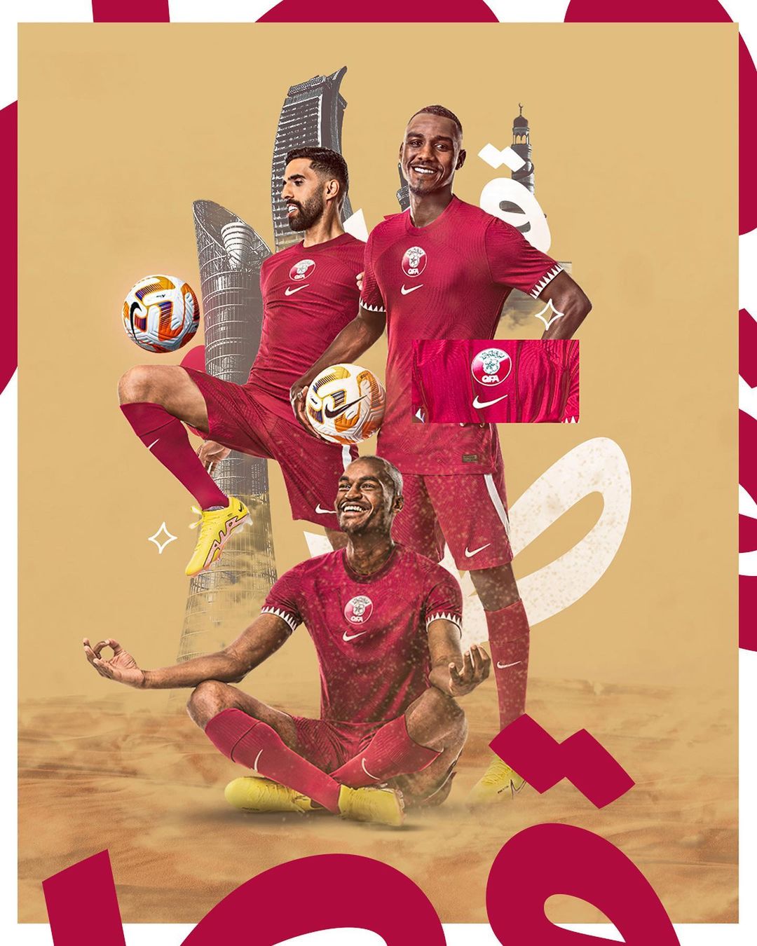 Maglia Qatar Home 2022-2023