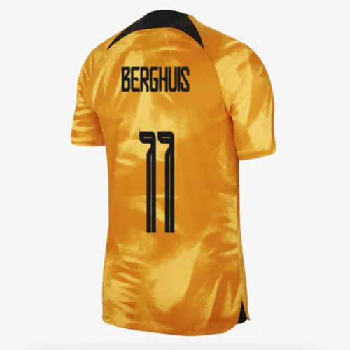Nederlands Elftal voetbalshirt Steven Berghuis
