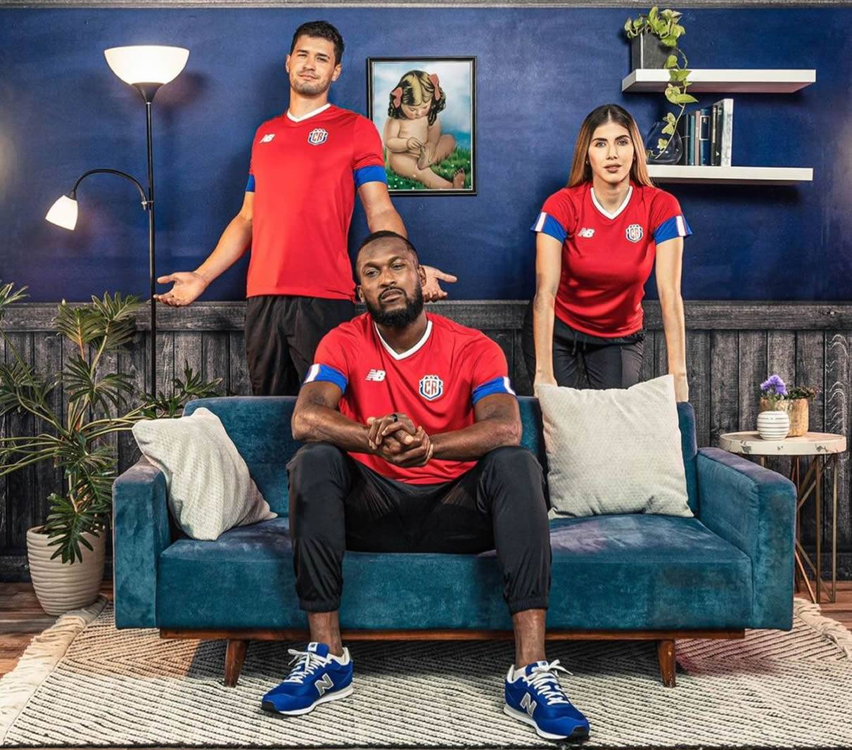 Costa Rica thuisshirt 2022-2023