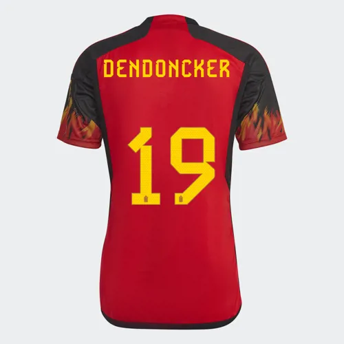 België voetbalshirt Dendoncker