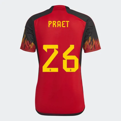 België voetbalshirt Praet