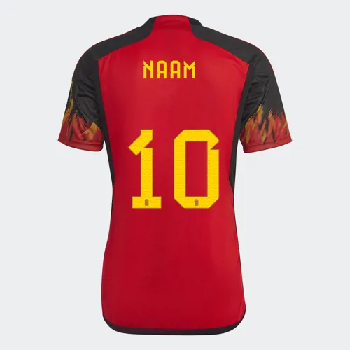 België voetbalshirt met eigen naam en nummer