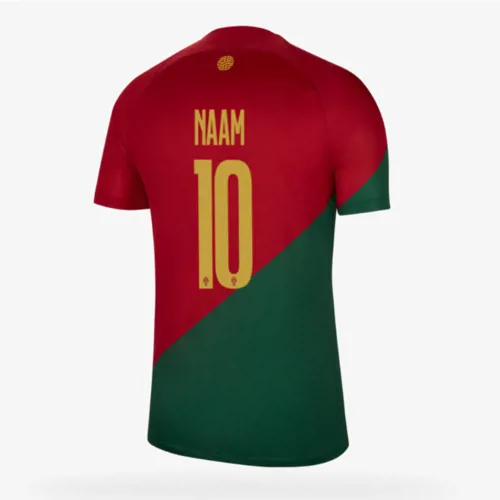 Portugal voetbalshirt met naam en nummer