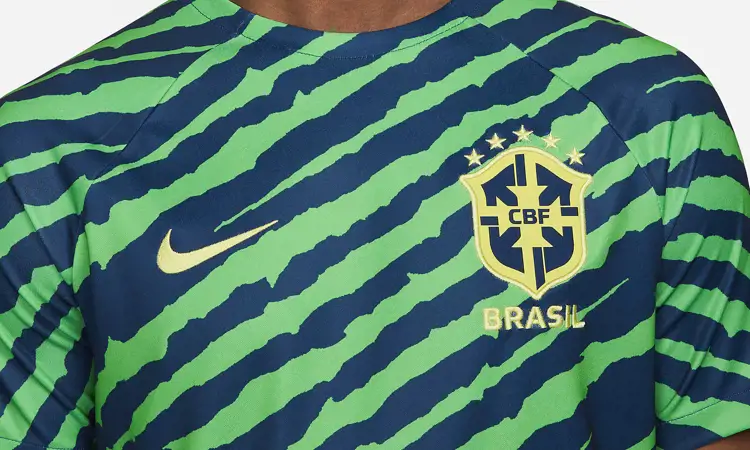 Brazilië trainingsshirts 2022-2023
