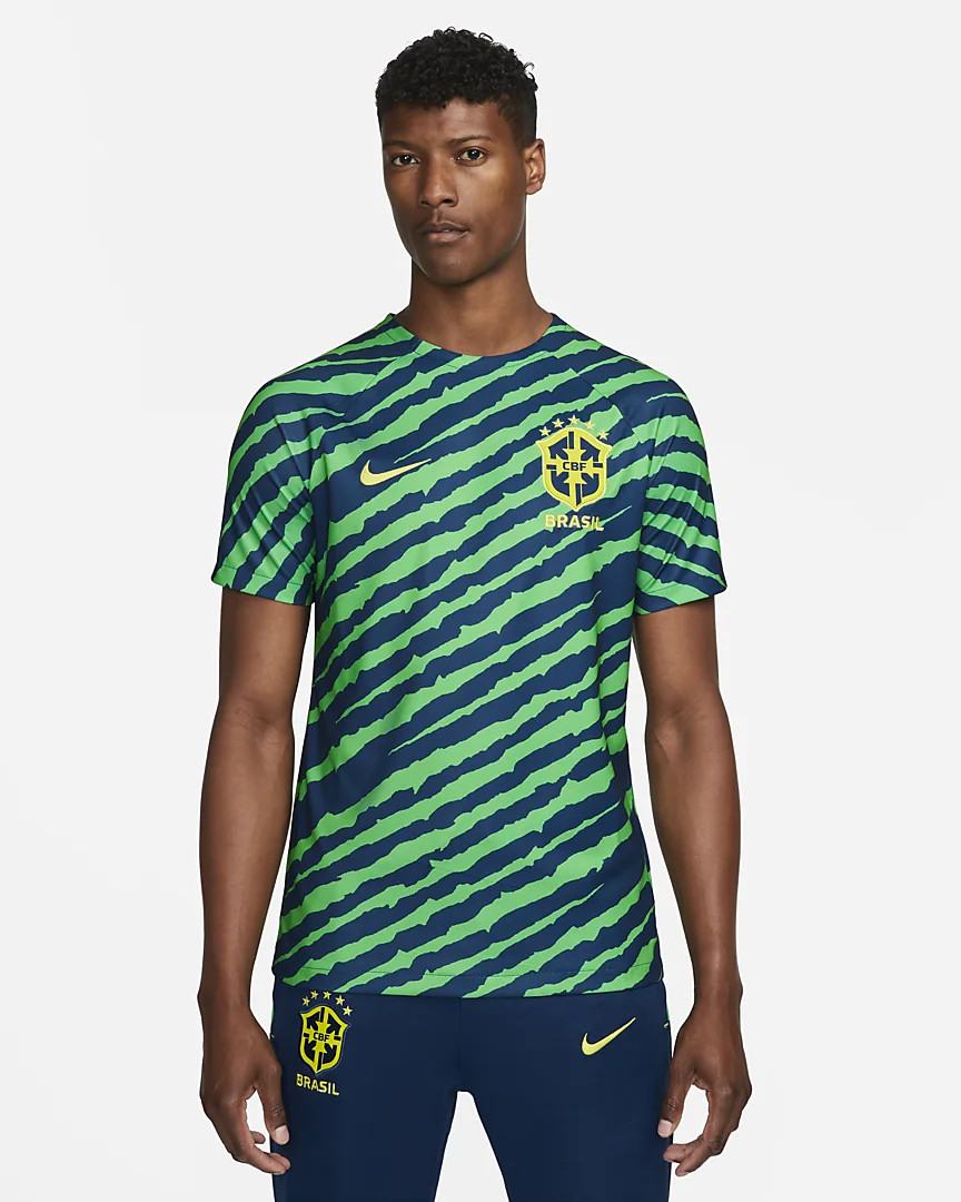 Brazilië warming-up shirt 2022-2023