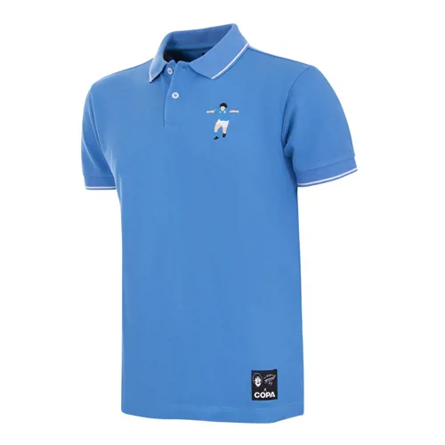 Napoli Maradona polo - Lichtblauw