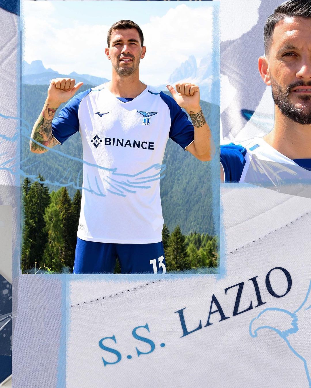 SS Lazio 3e voetbalshirt 2022-2023