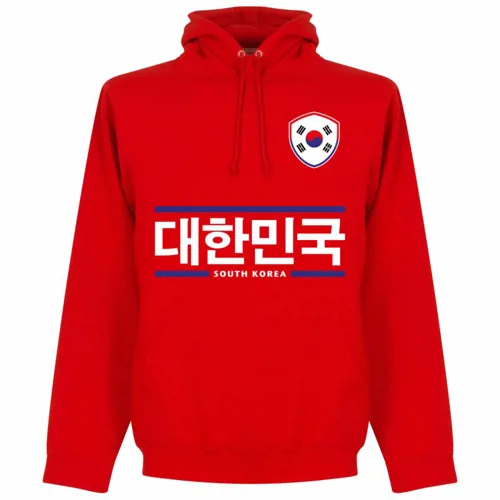 Zuid Korea Team Hoodie - Rood 