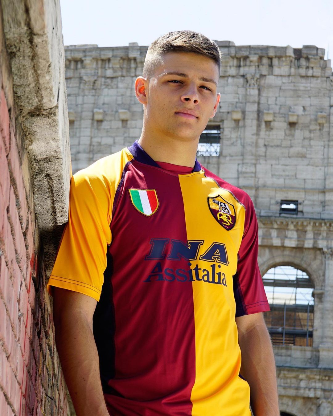 AS Roma voetbalshirt 2001-2002