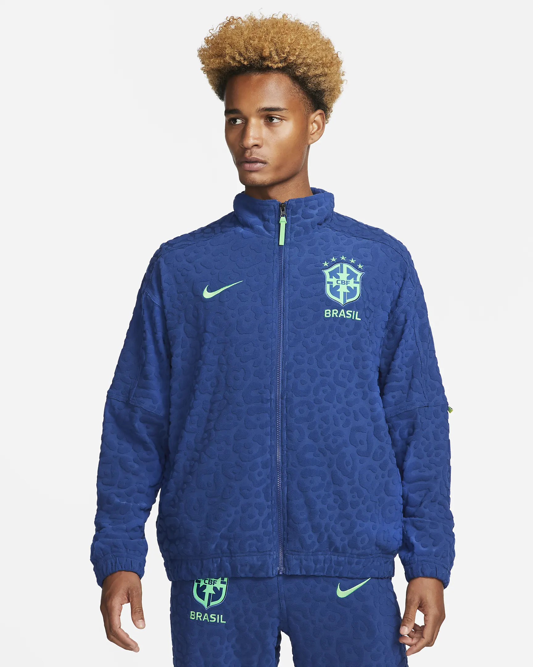 Brazilië sweat trainingsjack 2022-2023