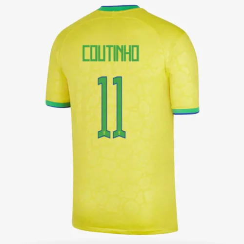 Brazilië voetbalshirt Coutinho