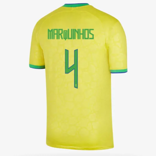 Brazilië voetbalshirt Marquinhos