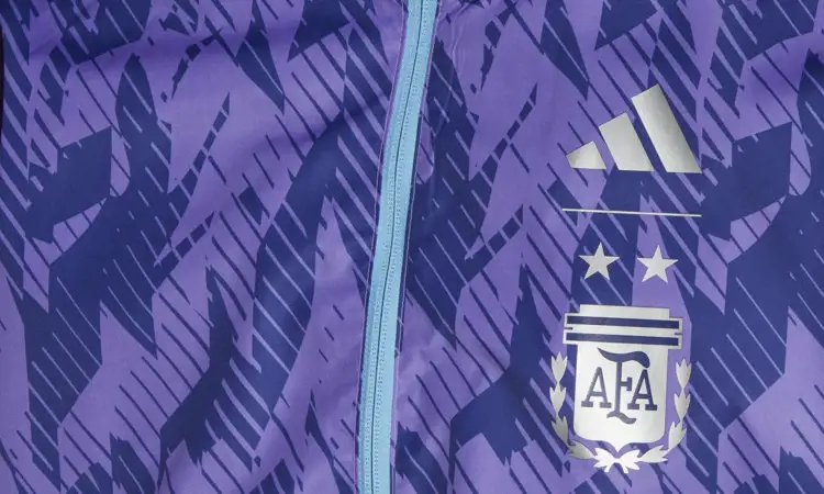 Dit trainingsjack draagt Argentinië tijdens WK 2022 in Qatar