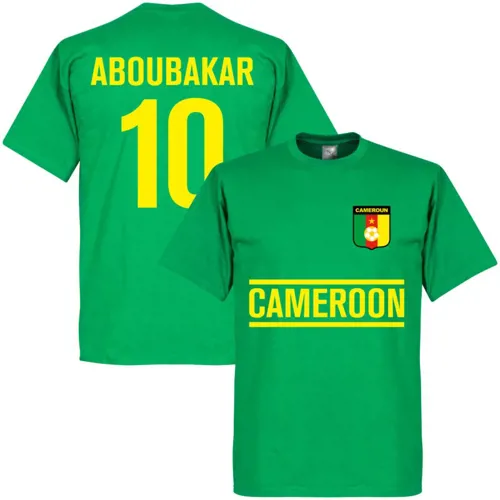 Kameroen Team T-Shirt Aboubakar - Groen