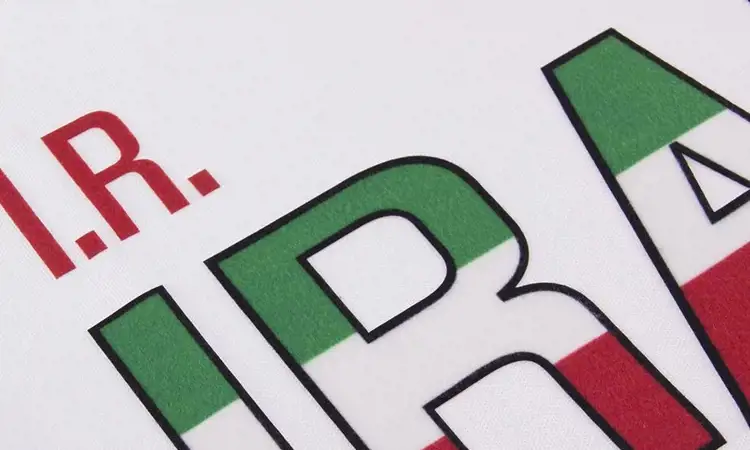 Iran retro voetbalshirt