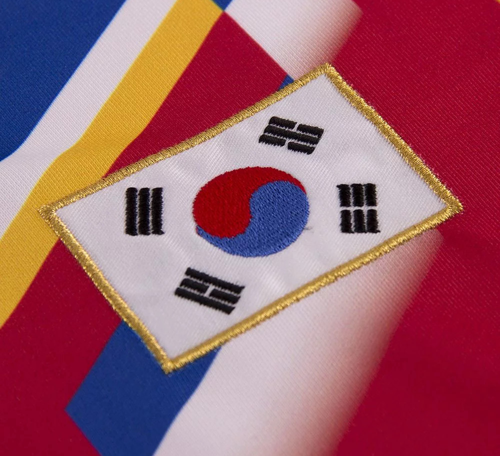 Zuid Korea retro voetbalshirt