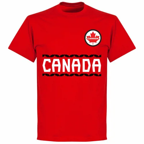 Canada Team T-Shirt - Rood - Kinderen