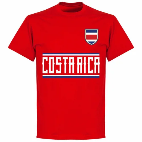 Costa Rica team t-shirt - Rood