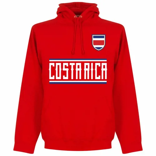 Costa Rica Team Hoodie - Rood 