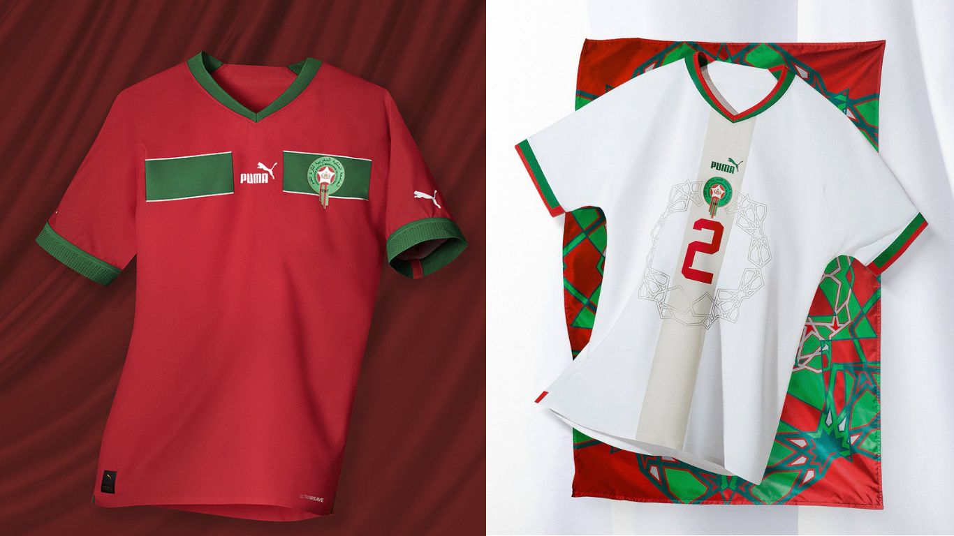 Marokko WK 2022 voetbalshirts
