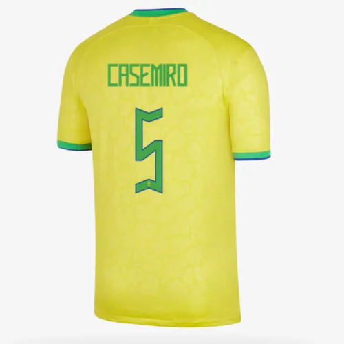 Brazilië voetbalshirt Casemiro