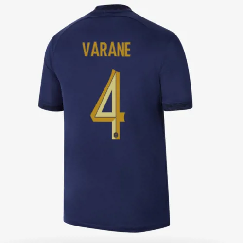 Frankrijk voetbalshirt Varane