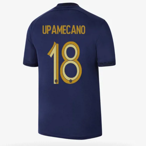 Frankrijk voetbalshirt Upamecano