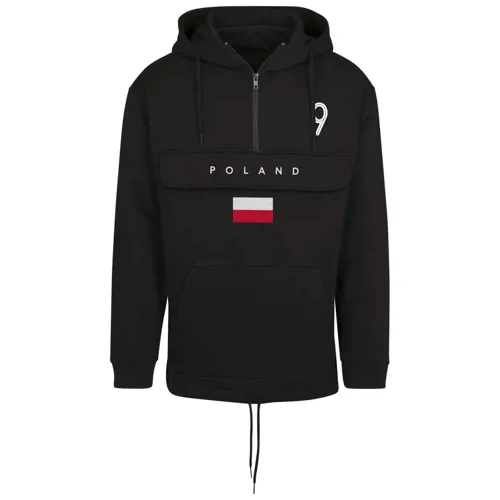 Polen anorak hoodie - Zwart 