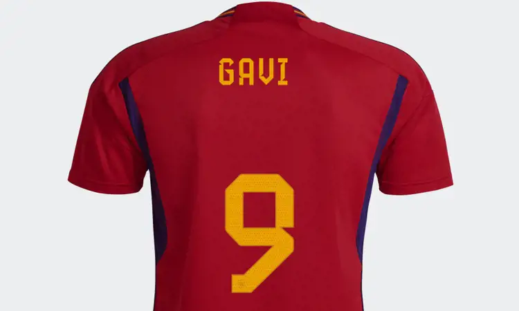 Dit zijn de rugnummers van Spanje tijdens WK 2022