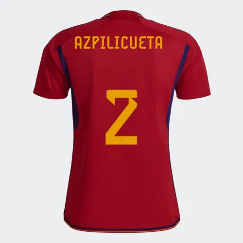 Spanje voetbalshirt Azpilicueta