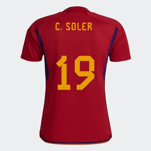 Spanje voetbalshirt Carlos Soler