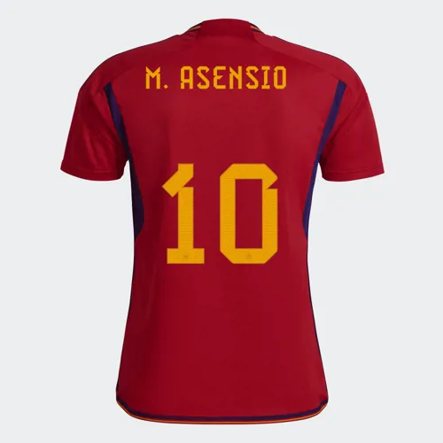 Spanje voetbalshirt M Asensio