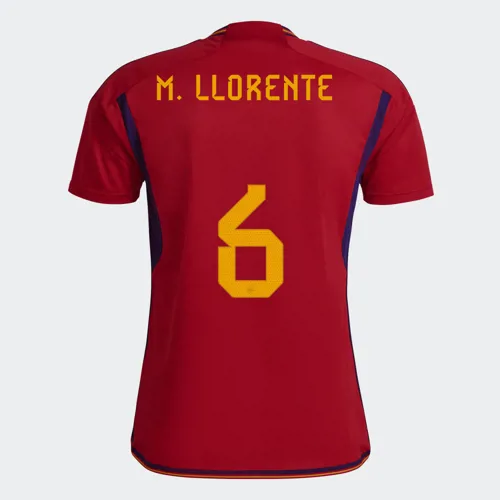 Spanje voetbalshirt Marcos Llorente