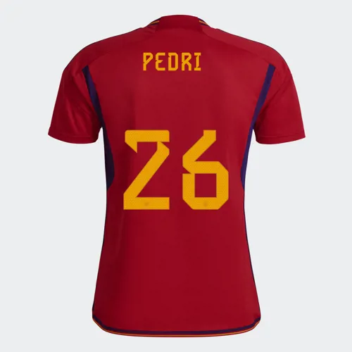 Spanje voetbalshirt Pedri