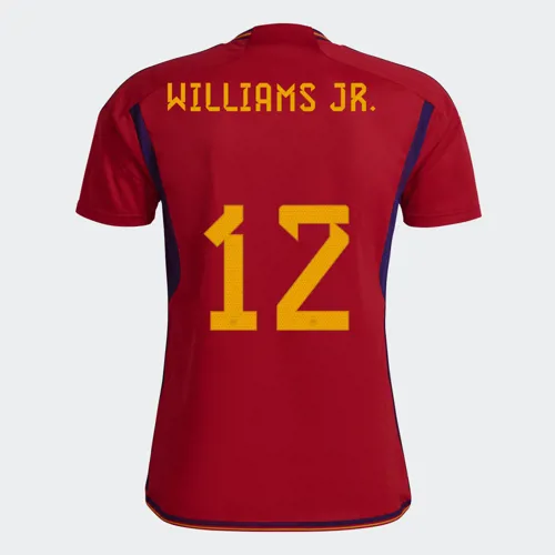 Spanje voetbalshirt Williams