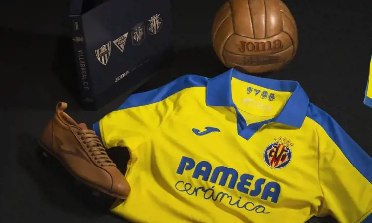 Villarreal CF lanceert speciaal voetbalshirt ter ere 100 jarig bestaan