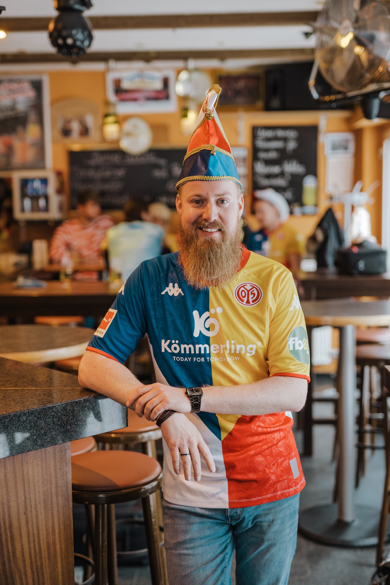 FSV Mainz Carnavalsvoetbalshirt 2023