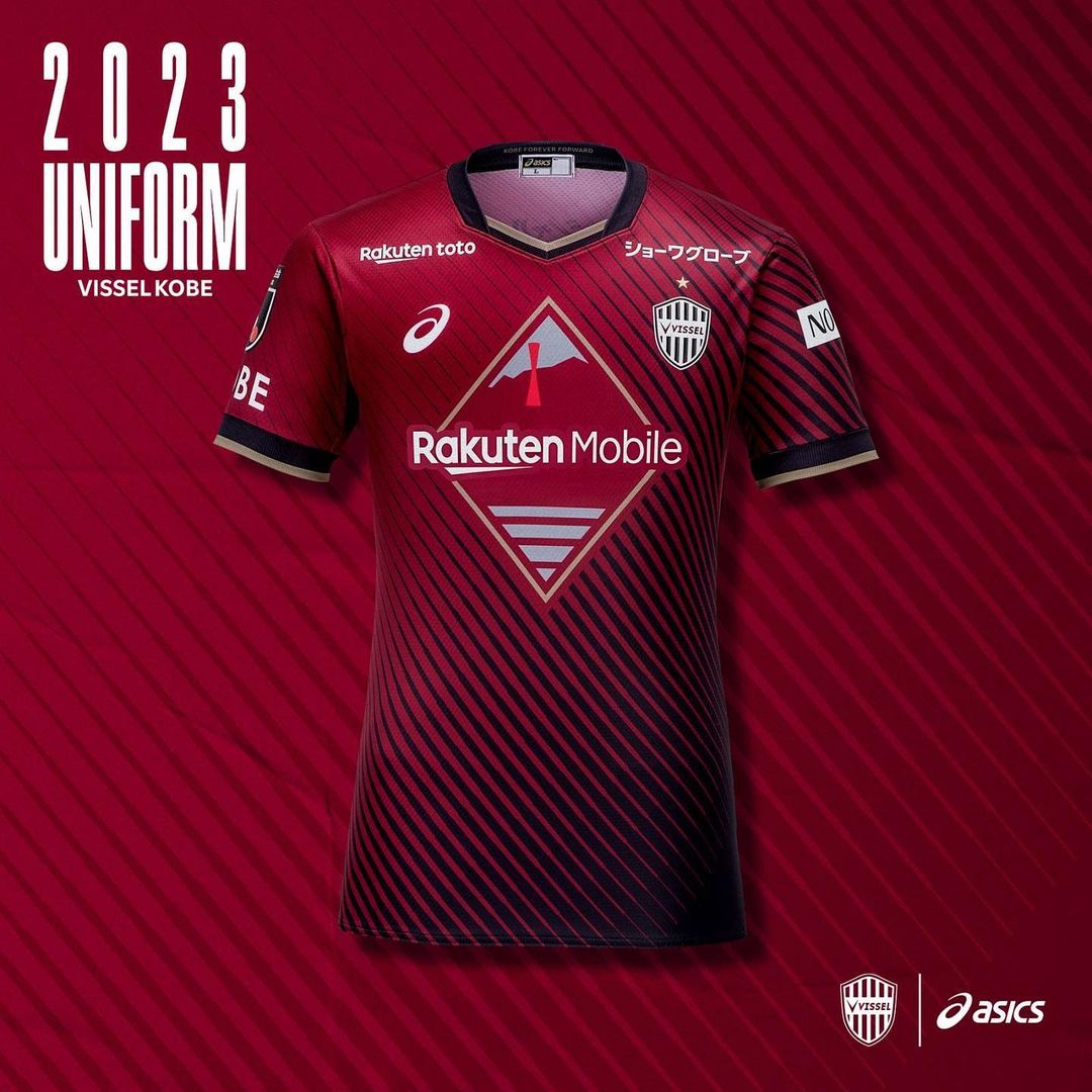 Vissel Kobe thuisshirt 2023