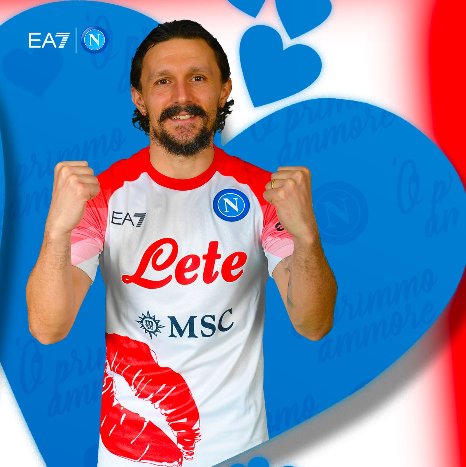 Napoli Valentijn voetbalshirt 2023