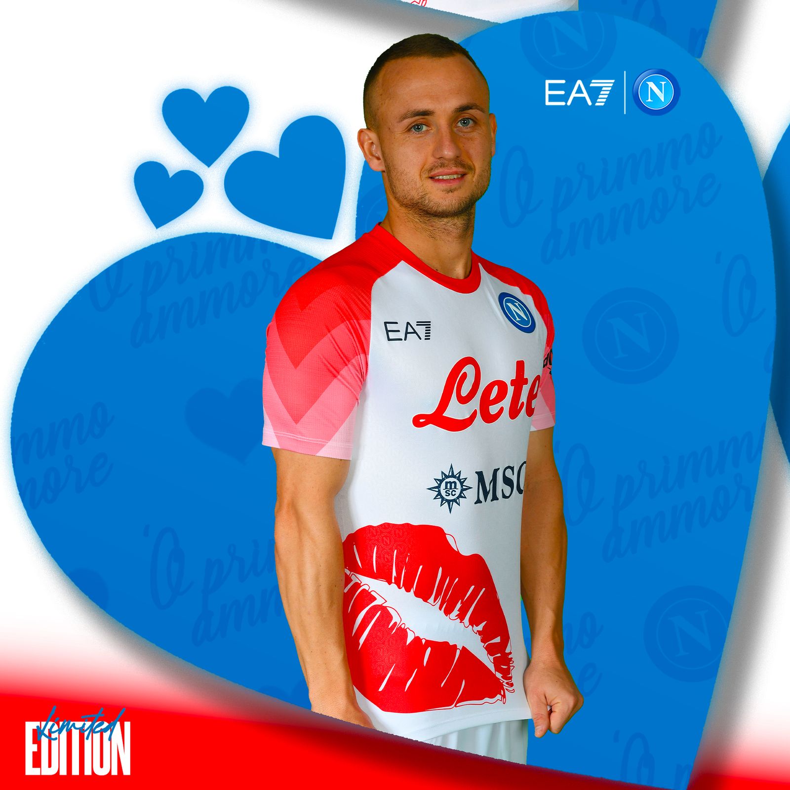 Napoli Valentijn voetbalshirt 2023