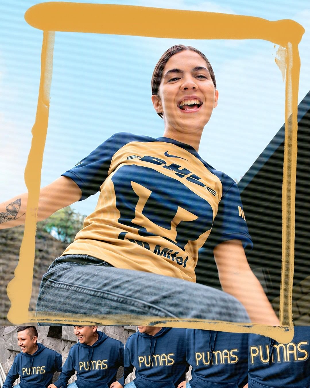 Pumas Unam uitshirt 2022-2023