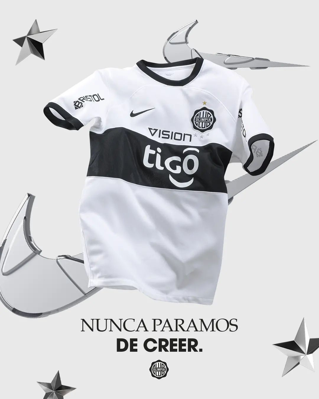 Club Olimpia voetbalshirts 2023