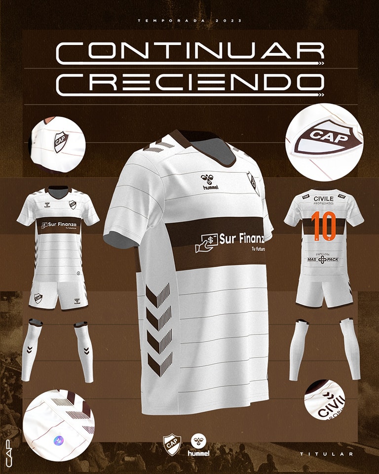 CA Platense thuisshirt 2023