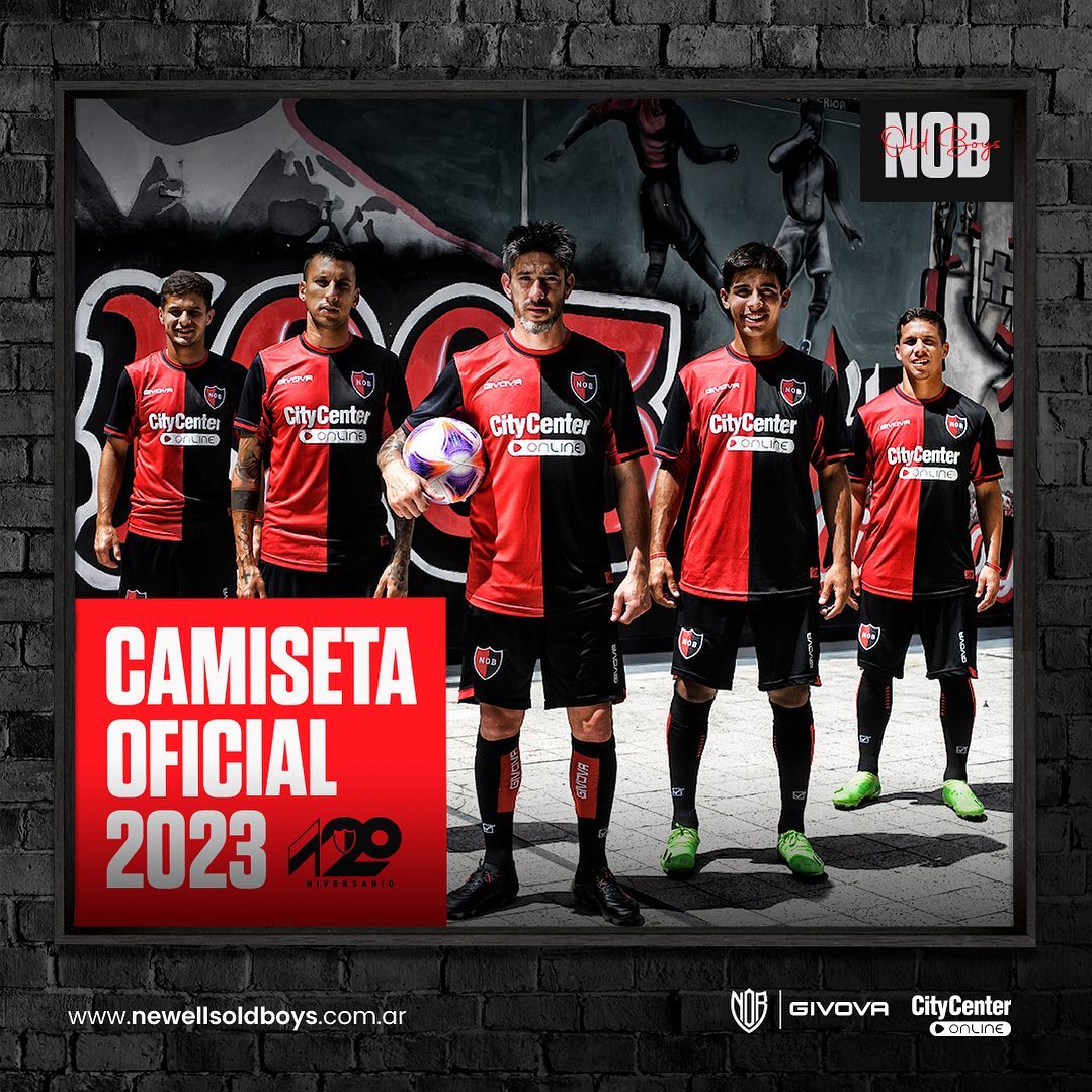 Newell's Old Boys thuisshirt 2023