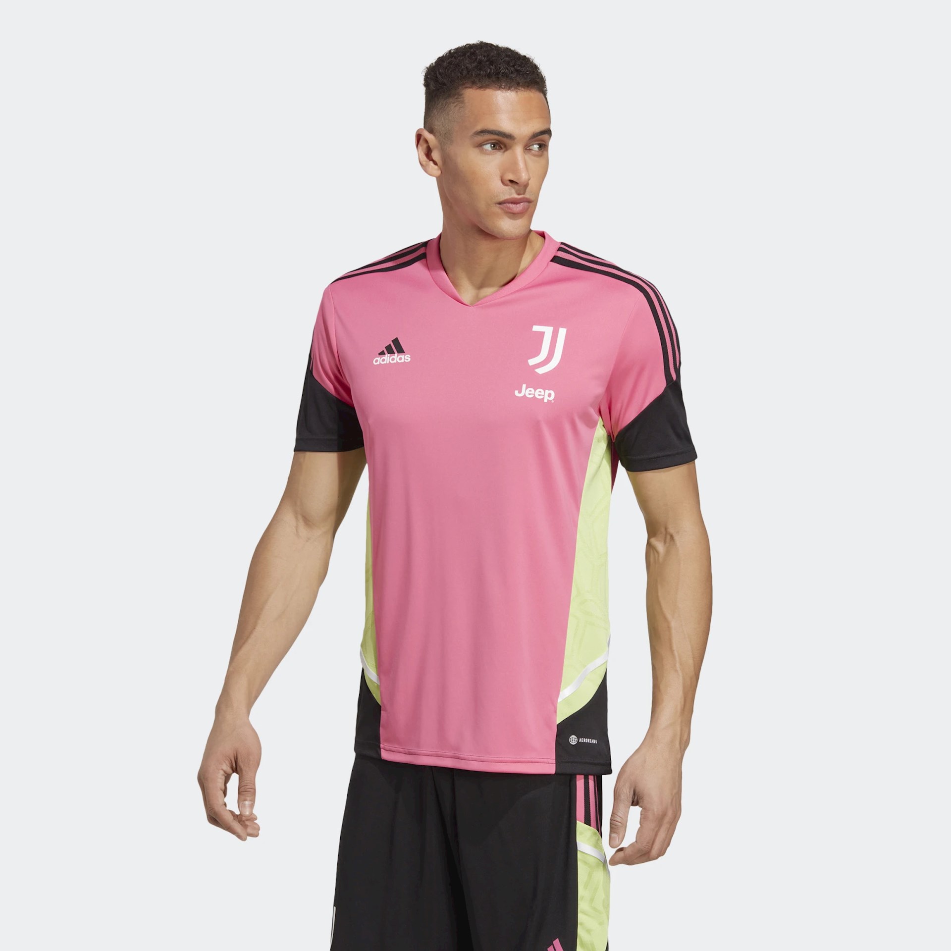 Roze Juventus trainingsshirt 2023