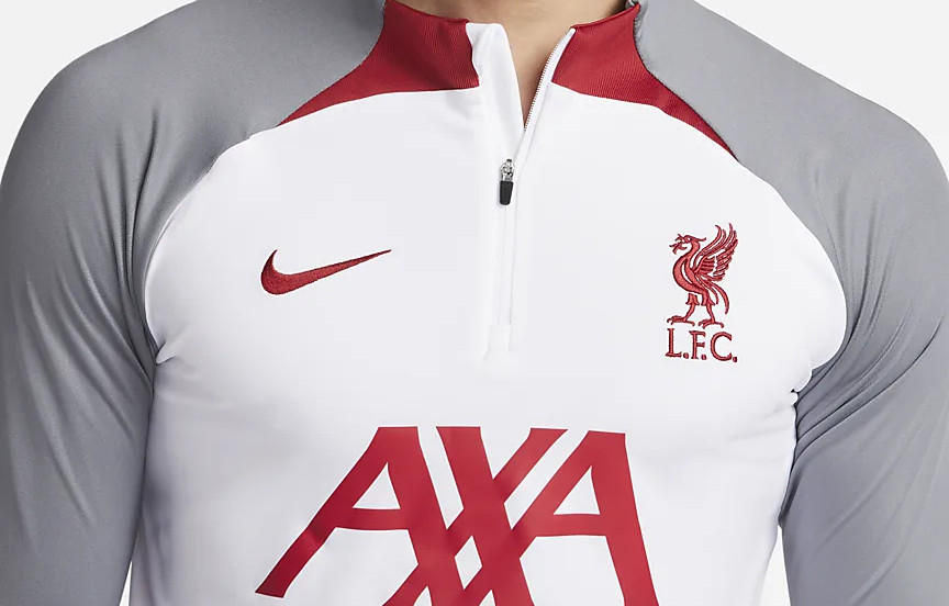 Dit trainingspak draagt Liverpool in 2023