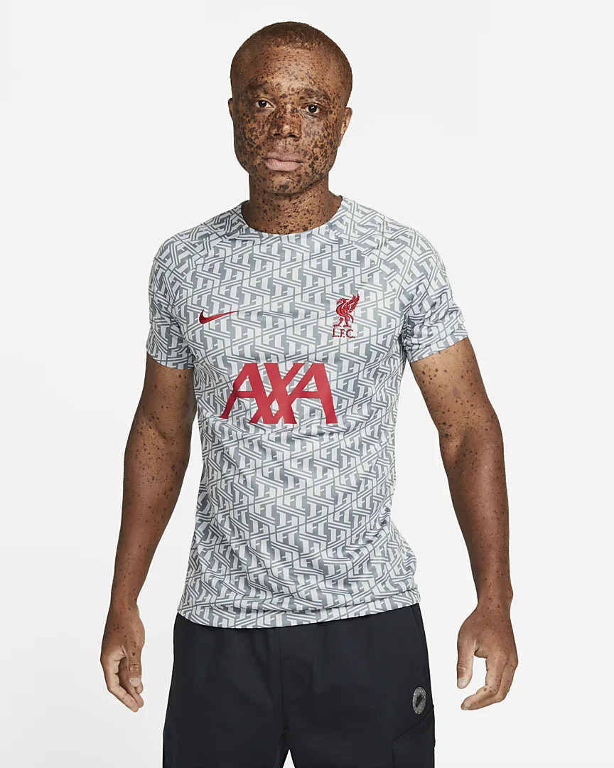 Liverpool FC warming-up shirt 2023